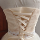 Charming Halter Neck Ivory Homecoming Dress Lace Sequins A-Line Birthday Dress C8420