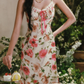 Sleek Spaghetti Straps Floral Homecoming Dress Lace Sheath Birthday Dress C8425