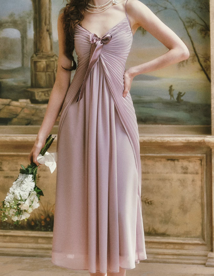 Robe de bal de princesse bustier à volants en satin long, robe de soirée C8117