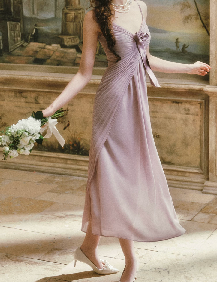 Robe de bal de princesse bustier à volants en satin long, robe de soirée C8117