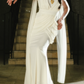 Robe de bal de princesse bustier à volants en satin long, robe de soirée C8117