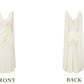 Robe de bal de princesse bustier à volants en satin long, robe de soirée C8117