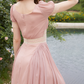 Robe de bal de princesse bustier à volants en satin long, robe de soirée C8117