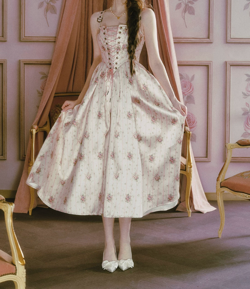 Robe de bal de princesse bustier à volants en satin long, robe de soirée C8117