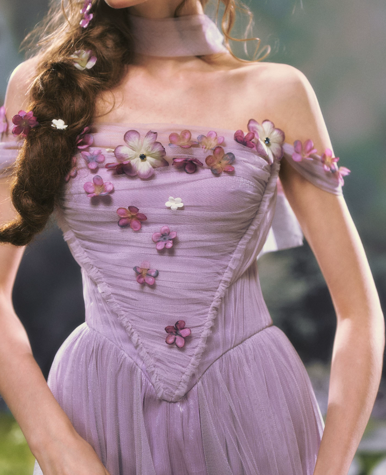 Robe de bal de princesse bustier à volants en satin long, robe de soirée C8117