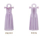 Robe de bal de princesse bustier à volants en satin long, robe de soirée C8117