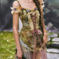 Robe de bal de princesse bustier à volants en satin long, robe de soirée C8117