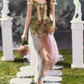 Robe de bal de princesse bustier à volants en satin long, robe de soirée C8117