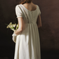 Robe de bal de princesse bustier à volants en satin long, robe de soirée C8117