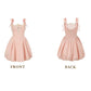 Mini robe de soirée en satin, sans bretelles, sans manches, ligne a, simple, C899