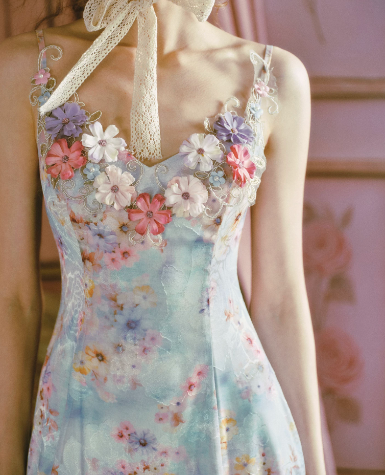 Robe de bal de princesse bustier à volants en satin long, robe de soirée C8117