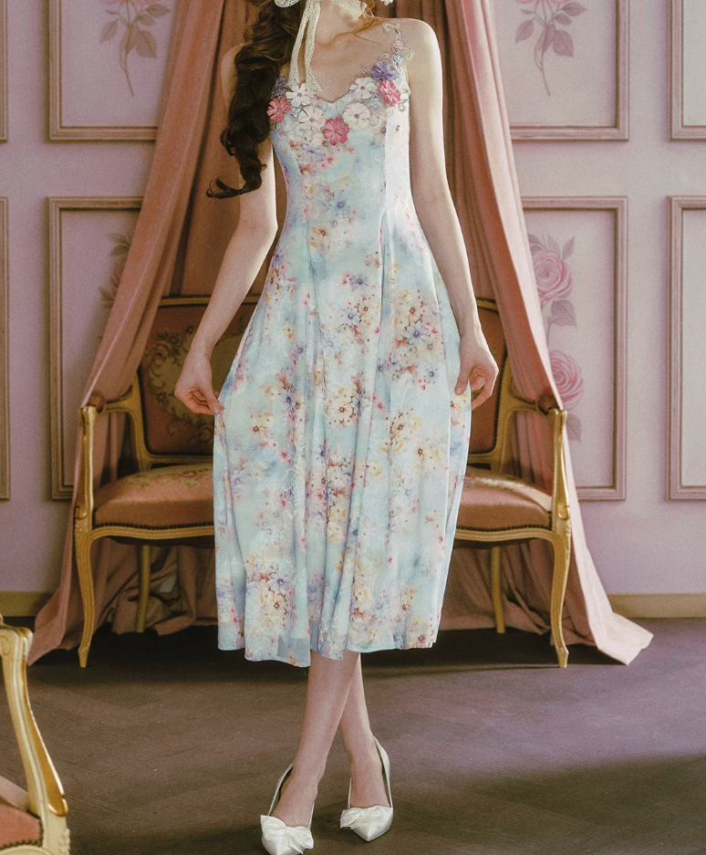 Robe de bal de princesse bustier à volants en satin long, robe de soirée C8117