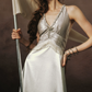 Robe de bal de princesse bustier à volants en satin long, robe de soirée C8117