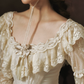 Robe de bal de princesse bustier à volants en satin long, robe de soirée C8117