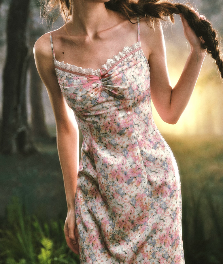 Robe de bal de princesse bustier à volants en satin long, robe de soirée C8117