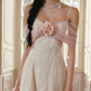 Mini robe de soirée en satin, sans bretelles, sans manches, ligne a, simple, C899