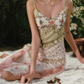 Mini robe de soirée en satin, sans bretelles, sans manches, ligne a, simple, C899