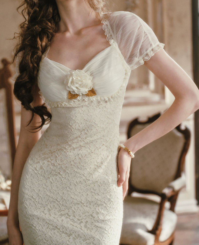 Robe de bal de princesse bustier à volants en satin long, robe de soirée C8117