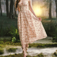 Charming Halter Neck Prom Dress Lace Floral A-Line Evening Dress C8517