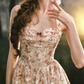 Charming Halter Neck Prom Dress Lace Floral A-Line Evening Dress C8517