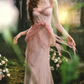Ornate Spaghetti Straps Pink Prom Dress Ruffles Tulle Lace Sheath Evening Dress C8519