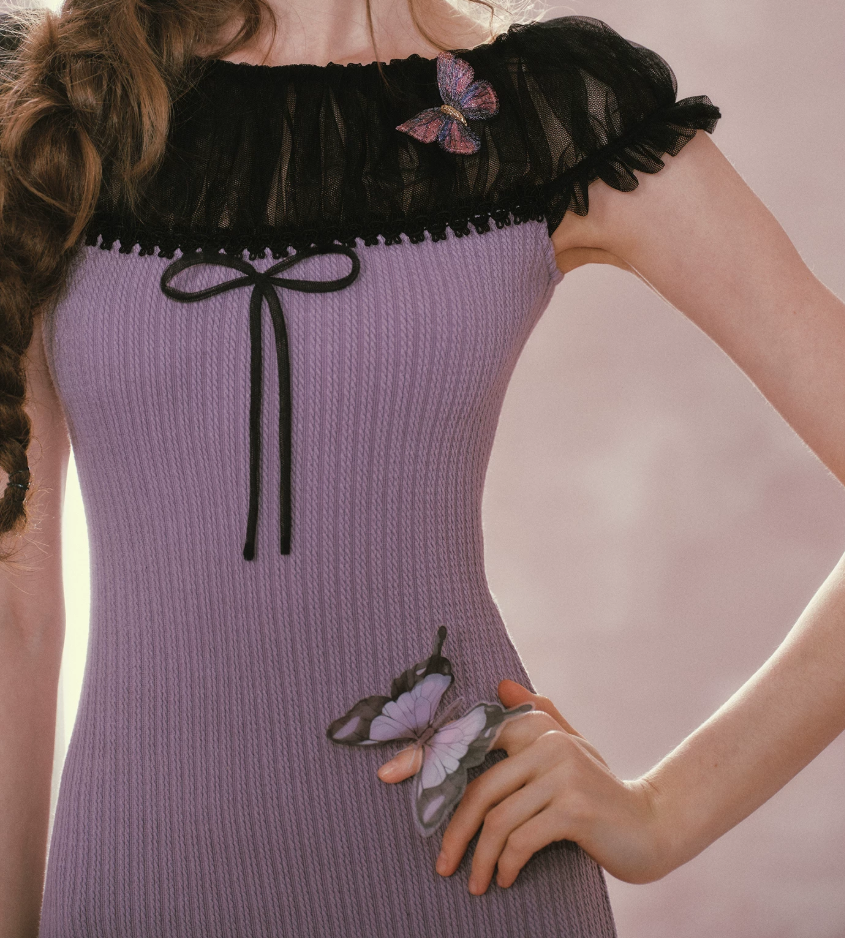 Unique Purple Homecoming Dress Boat Collar Sheath Birthday Dress C8520