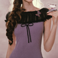 Unique Purple Homecoming Dress Boat Collar Sheath Birthday Dress C8520