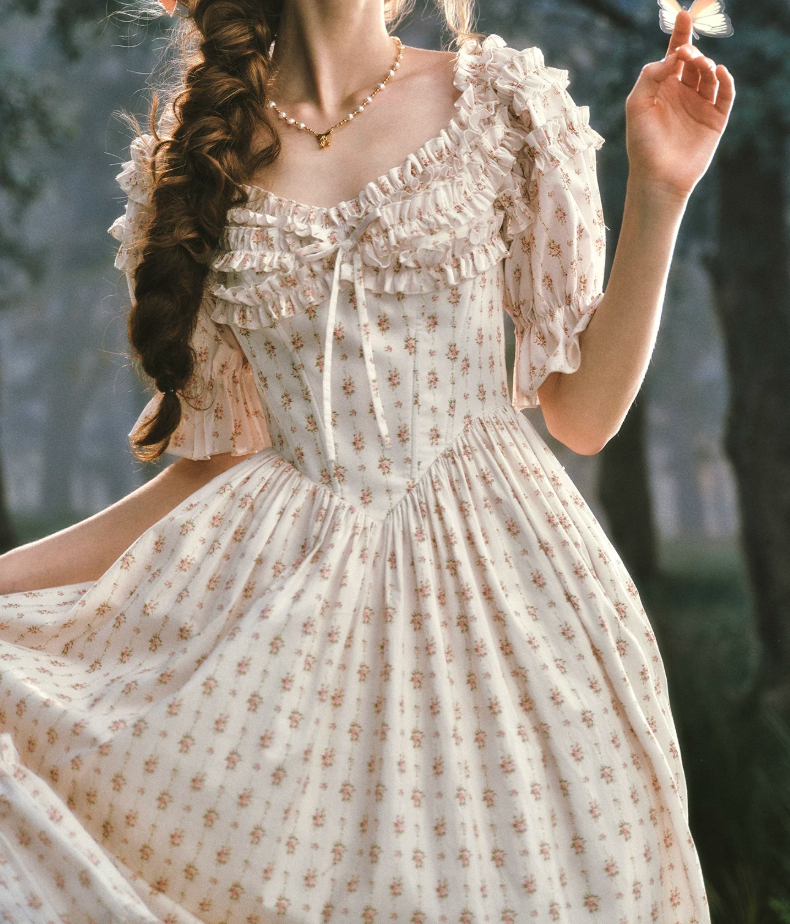Robe de bal de princesse bustier à volants en satin long, robe de soirée C8117
