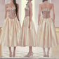 Glam Strapless Pink Prom Dress Lace Floral A-Line Satin Evening Dress C8524