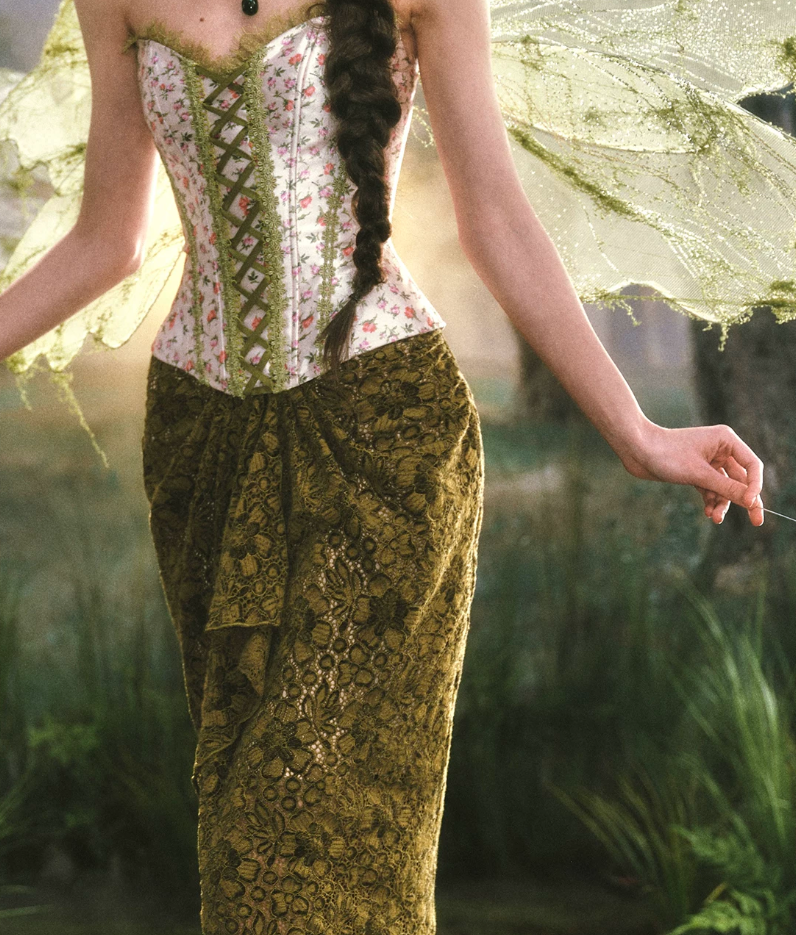 Robe de bal de princesse bustier à volants en satin long, robe de soirée C8117