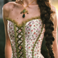 Robe de bal de princesse bustier à volants en satin long, robe de soirée C8117