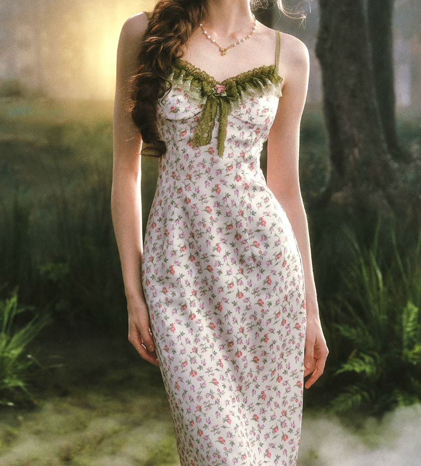 Robe de bal de princesse bustier à volants en satin long, robe de soirée C8117