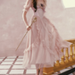 Robe de bal de princesse bustier à volants en satin long, robe de soirée C8117