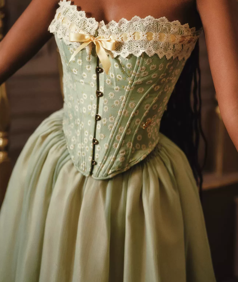 Robe de bal de princesse bustier à volants en satin long, robe de soirée C8117