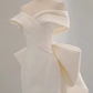 Fairytale Mermaid Off The Shoulder Short Sleeves White Long Wedding Dresses C853