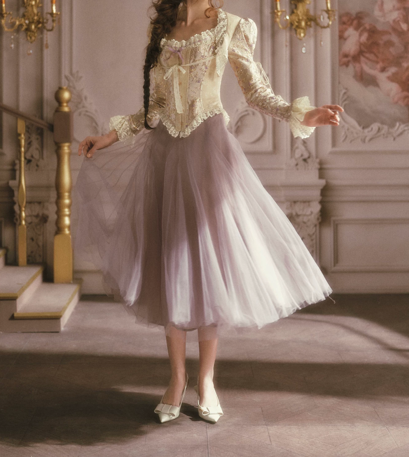 Robe de bal de princesse bustier à volants en satin long, robe de soirée C8117