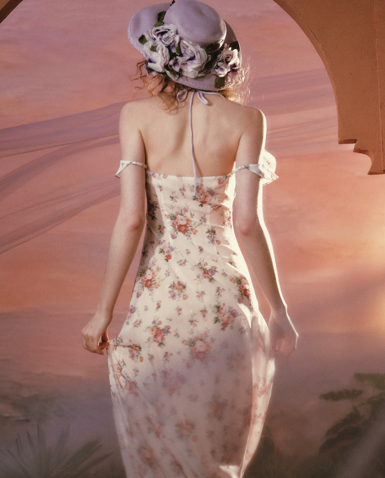 Robe de bal de princesse bustier à volants en satin long, robe de soirée C8117