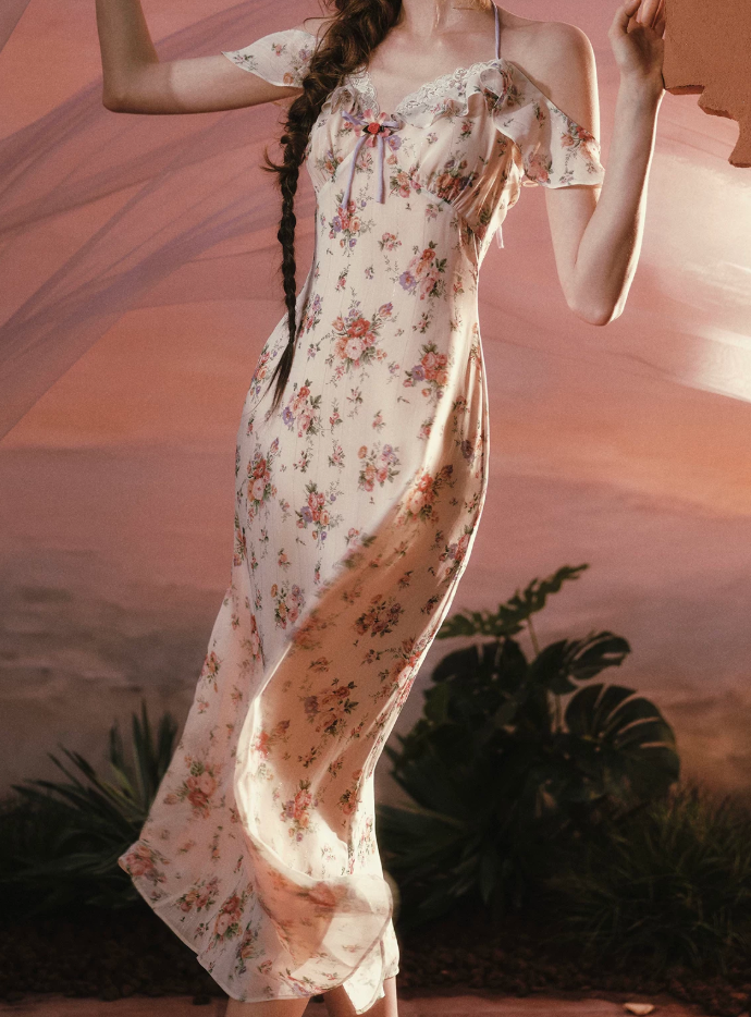 Robe de bal de princesse bustier à volants en satin long, robe de soirée C8117
