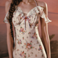 Robe de bal de princesse bustier à volants en satin long, robe de soirée C8117