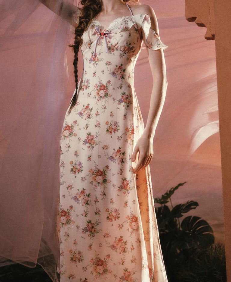Robe de bal de princesse bustier à volants en satin long, robe de soirée C8117