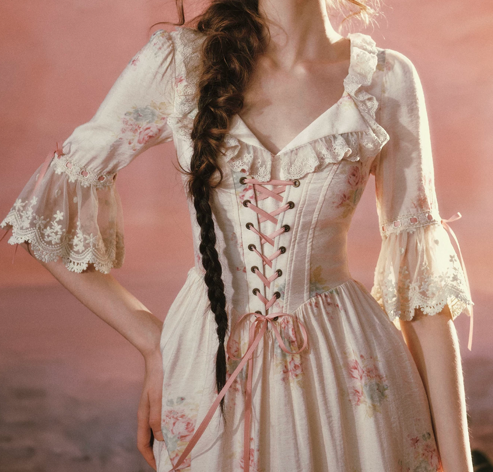 Robe de bal de princesse bustier à volants en satin long, robe de soirée C8117