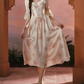 Robe de bal de princesse bustier à volants en satin long, robe de soirée C8117