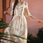 Robe de bal de princesse bustier à volants en satin long, robe de soirée C8117