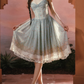 Mini robe de soirée en satin, sans bretelles, sans manches, ligne a, simple, C899