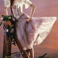 Romantic Off-Shoulder Purple Prom Dress Lace Floral Bodice A-Line Evening Dress C8550