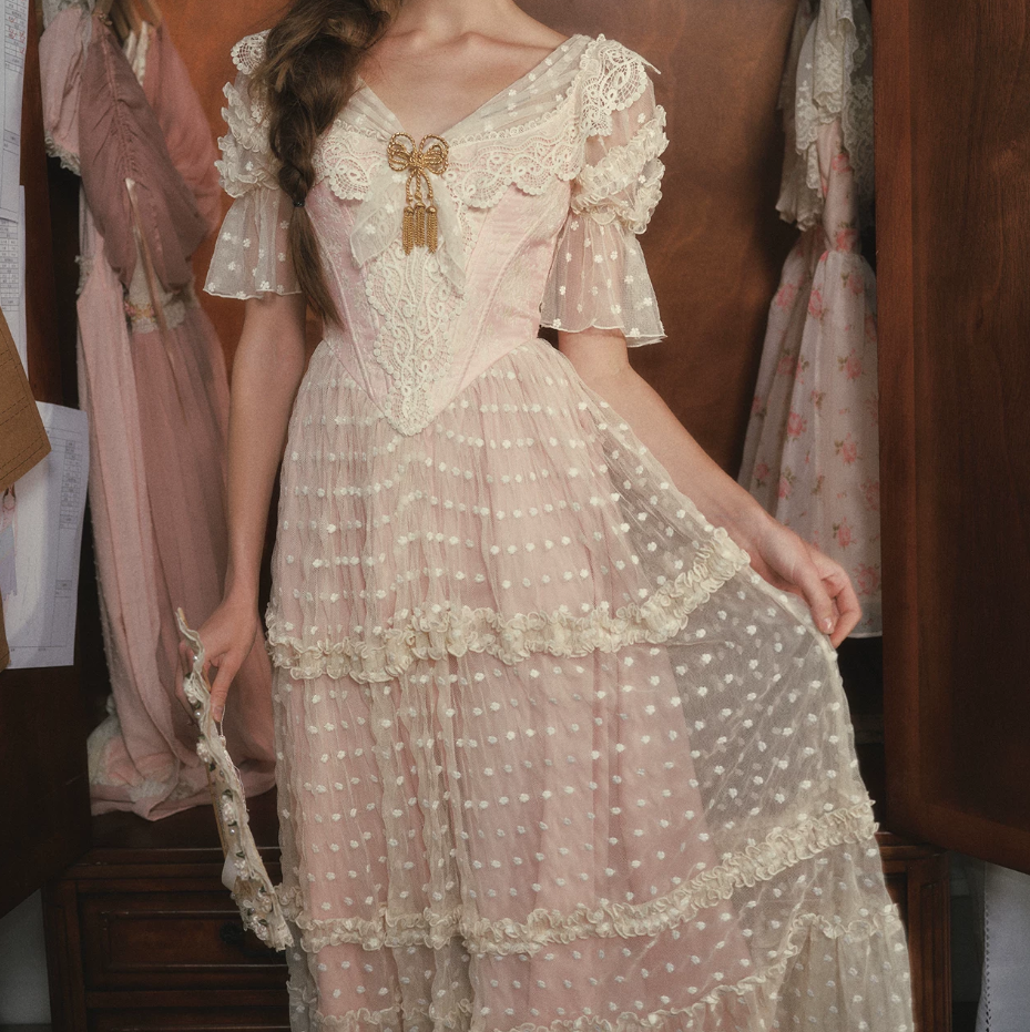 Robe de bal de princesse bustier à volants en satin long, robe de soirée C8117