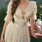 Robe de bal de princesse bustier à volants en satin long, robe de soirée C8117