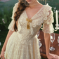 Robe de bal de princesse bustier à volants en satin long, robe de soirée C8117