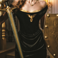 Robe de bal de princesse bustier à volants en satin long, robe de soirée C8117
