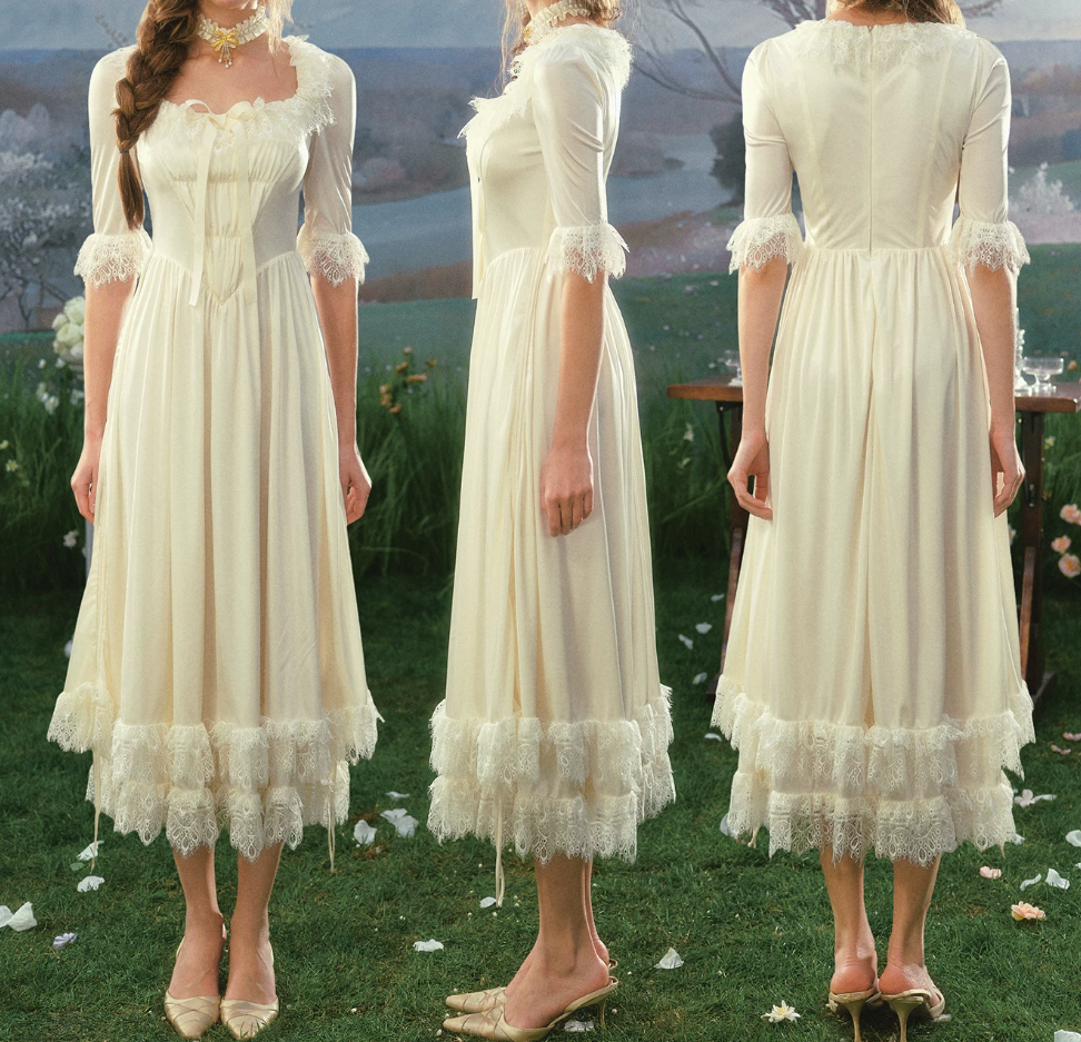 Robe de bal de princesse bustier à volants en satin long, robe de soirée C8117